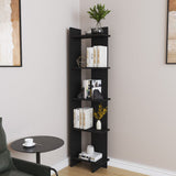5-stufiges Bücherregal aus Holz