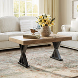 2er-Set Sanduhr-förmige Tischbeine aus Metall