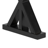 2er-Set Sanduhr-förmige Tischbeine aus Metall